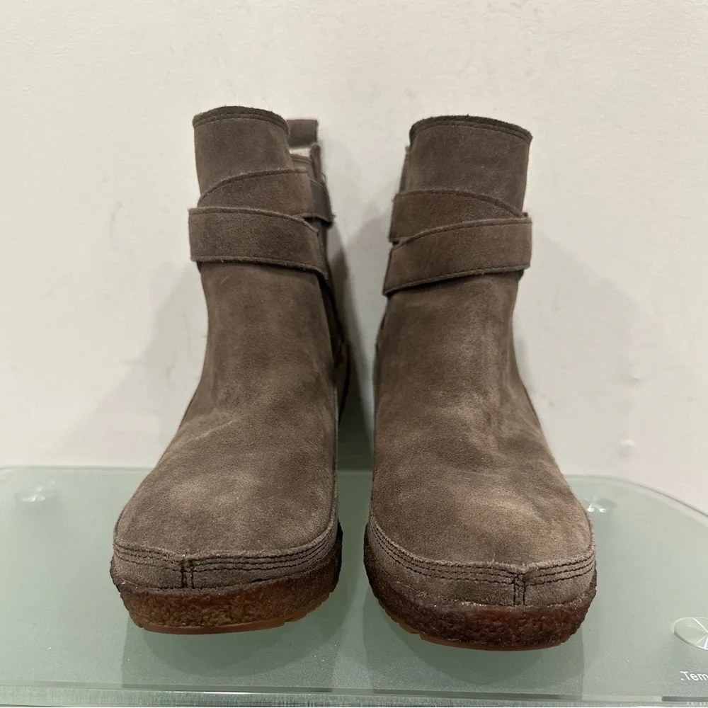 Merrell Tremblant Ankle Booties J94750 Suede Wedge Brown‎ Women's 8